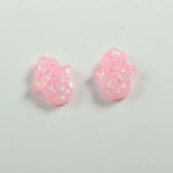 DIY Hamsa Hand Charm Opal Resin Beads Women Jewelry 20Pcs