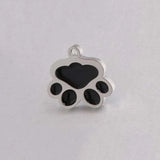 Dog Paw Charms Enamel Stainless Steel Pendant 20Pcs
