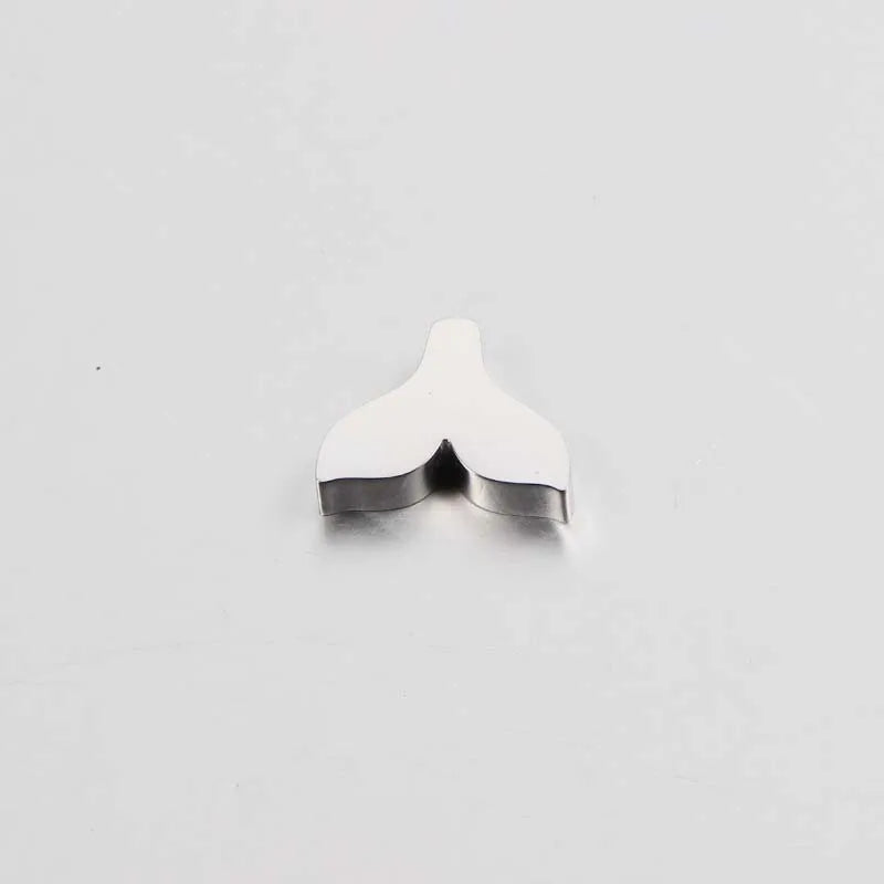 Stainless Steel Fish Tail Charms - 20 Pieces