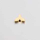 Stainless Steel Fish Tail Charms - 20 Pieces
