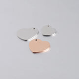 Heart Stainless Steel Love Pendant DIY Jewelry Findings