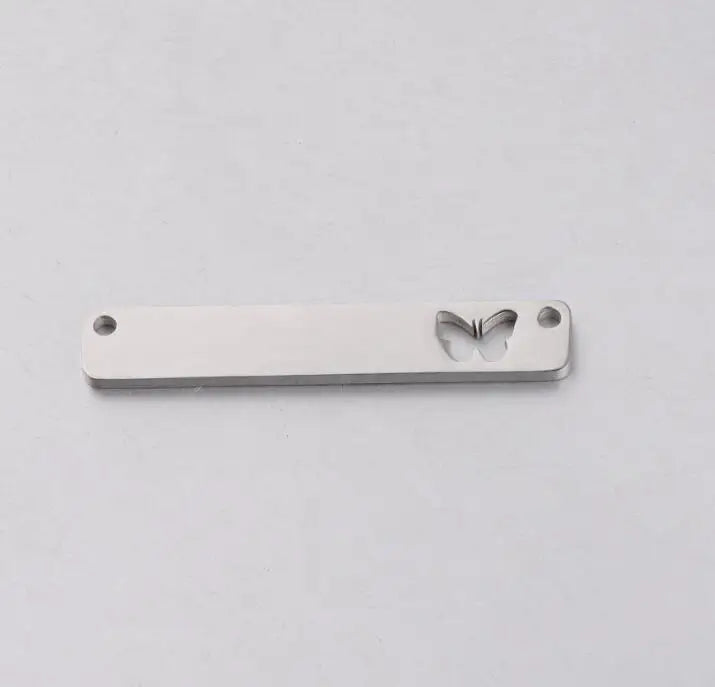 Jaymaxi Butterfly Charm Stainless Steel Pendant