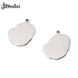 Mirror Polish SS Geometry Blank Stamping Pendant DIY Jewelry 20*22mm 20pc