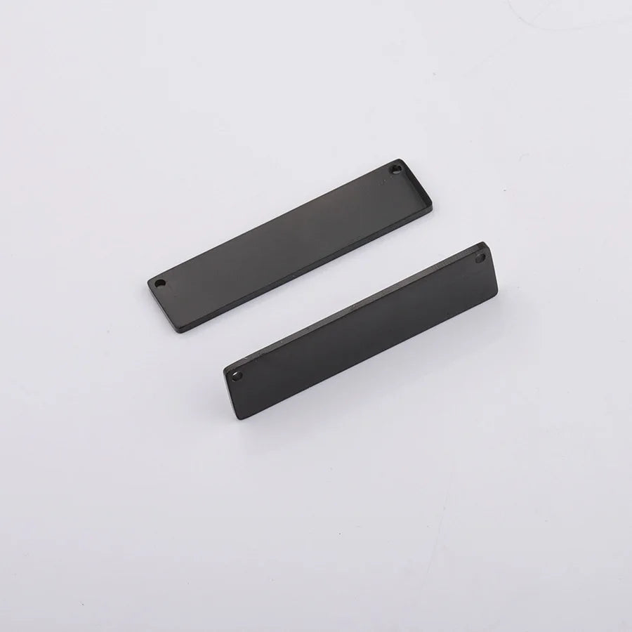 Jaymaxi Stainless Steel Pendant Strip Tag DIY Jewelry Accessories 20Pcs/Lot