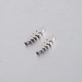 Stainless Steel Tree Leaf Beads Charm for Necklace Bracelet