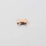 Jaymaxi Stainless Steel Bow-Knot Charms 20Pcs