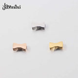 Jaymaxi Stainless Steel Bow-Knot Charms 20Pcs