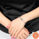 Hot Love Mother 925 Silver Beads Charms Bracelet Necklace Jewelry Making