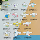 10pcs Alloy Enamel Charm Character Cartoon Anime Earring Bracelet DIY Jewelry