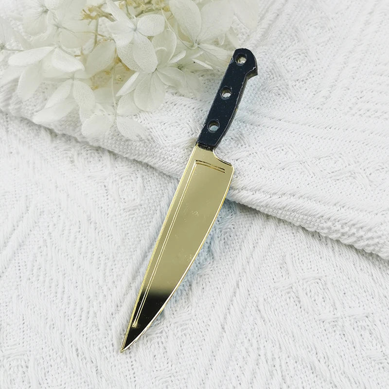 10pcs Double Sided Dagger Acrylic Charms for DIY Jewelry