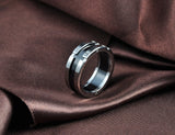 Mosaic CZ Crystal Party Rings Stainless Steel Wedding Rings JR17039