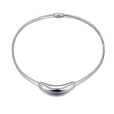 18K Geometric Choker Necklace for Women