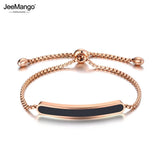 Titanium Stainless Steel Chain Bracelet For Women JB19070