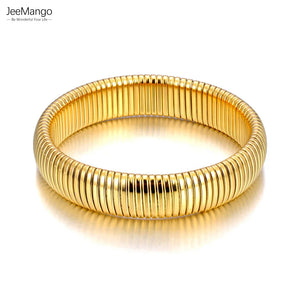 Waterproof Stainless Steel Metal Bracelet Bangle Plated Charm Jewelry