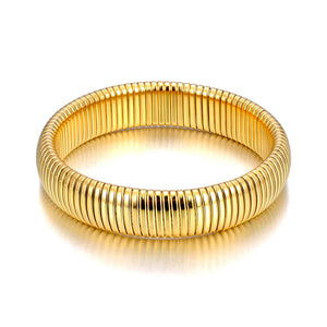 Waterproof Stainless Steel Metal Bracelet Bangle Plated Charm Jewelry