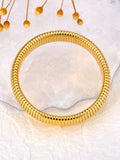 Waterproof Stainless Steel Metal Bracelet Bangle Plated Charm Jewelry