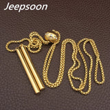 Stainless Steel Woman's Sweater Chain Necklace 700mm