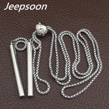 Stainless Steel Woman's Sweater Chain Necklace 700mm