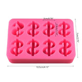 Dollar Sign Silicone Mold Cake Decorating Tool
