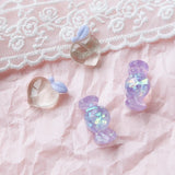 Jelly Resin Candy Peach Hairpin Patch DIY Jewelry Accessory Material
