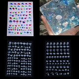 Jellyfish Clear Film Sticker for Resin Epoxy DIY Scrapbook Sticker
