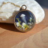 Starry Pendant Chain Long Necklace Boho Jewelry