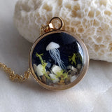 Starry Pendant Chain Long Necklace Boho Jewelry