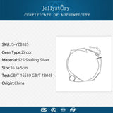 925 Silver Zircon Bracelet Fine Jewelry Women Anniversary Gift