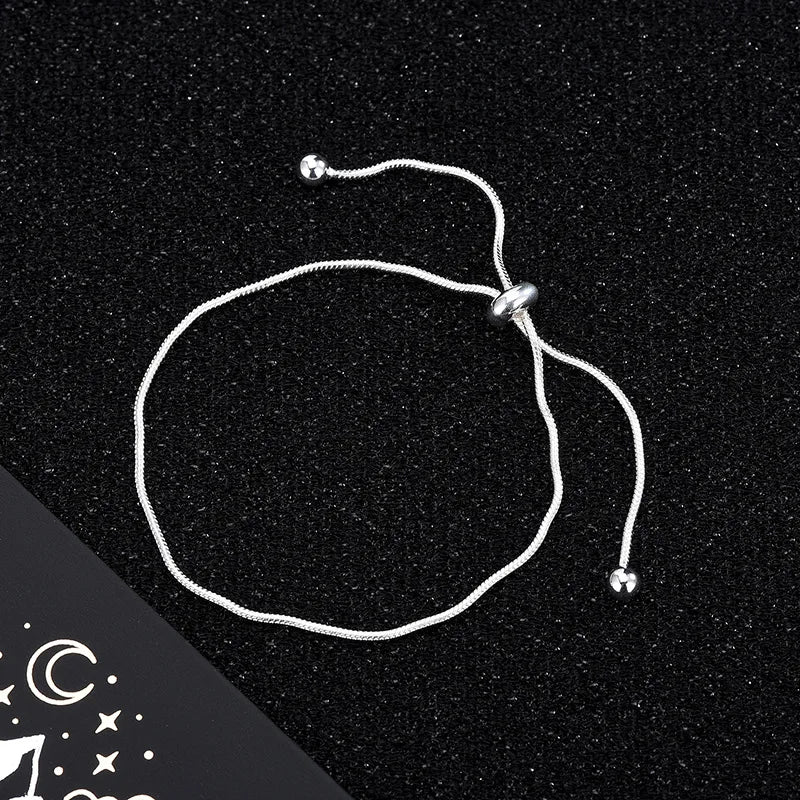 925 Silver Bracelet for Women Wedding Anniversary Gift
