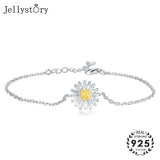 Jellystory Silver 925 Flower Bracelet for Women