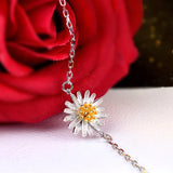 Jellystory Silver 925 Flower Bracelet for Women