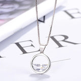 925 Silver Zircon Necklace - Women