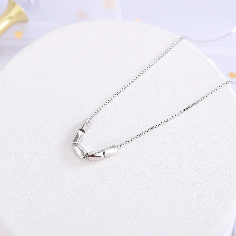925 Silver Necklace Pendant for Women Wedding Engagement