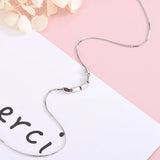 925 Silver Necklace Pendant for Women Wedding Engagement