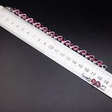 925 Silver Bracelet with Gemtones for Women Wedding Jewelry