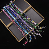 925 Silver Bracelet with Gemtones for Women Wedding Jewelry
