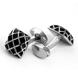 Sliver Men Shirt Copper Metal Cufflinks High Gift Cufflinks