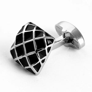 Sliver Men Shirt Copper Metal Cufflinks High Gift Cufflinks
