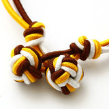 S33 Rope Chain Elastic Bracelets & Silk Knot Cufflinks