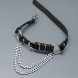 Harajuku Punk Rock Gothic Spike Rivet Collar Choker Necklace
