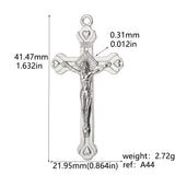 Jesus Cross DIY Charms For Jewelry Making Pendants For Necklaces