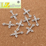 40pcs Jesus Jerusalem Cross Charms Pendants DIY Jewelry L427