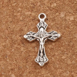 40pcs Jesus Jerusalem Cross Charms Pendants DIY Jewelry L427