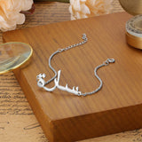 JewelOra 925 Silver Arabic Name Bracelets Personalized Gift for Women
