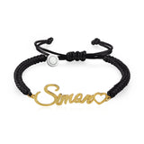 JewelOra Magnetic Couple Bracelets with Heart Personalized Nameplate