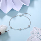 JewelOra Personalized Birthstones Bracelet for Women