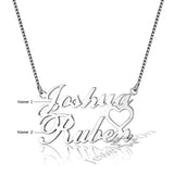 Personalized 925 Sterling Silver Name Necklace Gift For Girlfriend