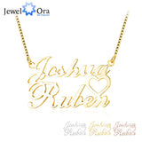 Personalized 925 Sterling Silver Name Necklace Gift For Girlfriend