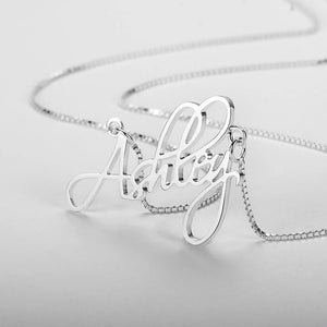 JewelOra 925 Silver Name Necklace Christmas Gift Pendant