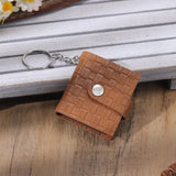 Custom Photo Album Keychains Vintage Style Brown Paper